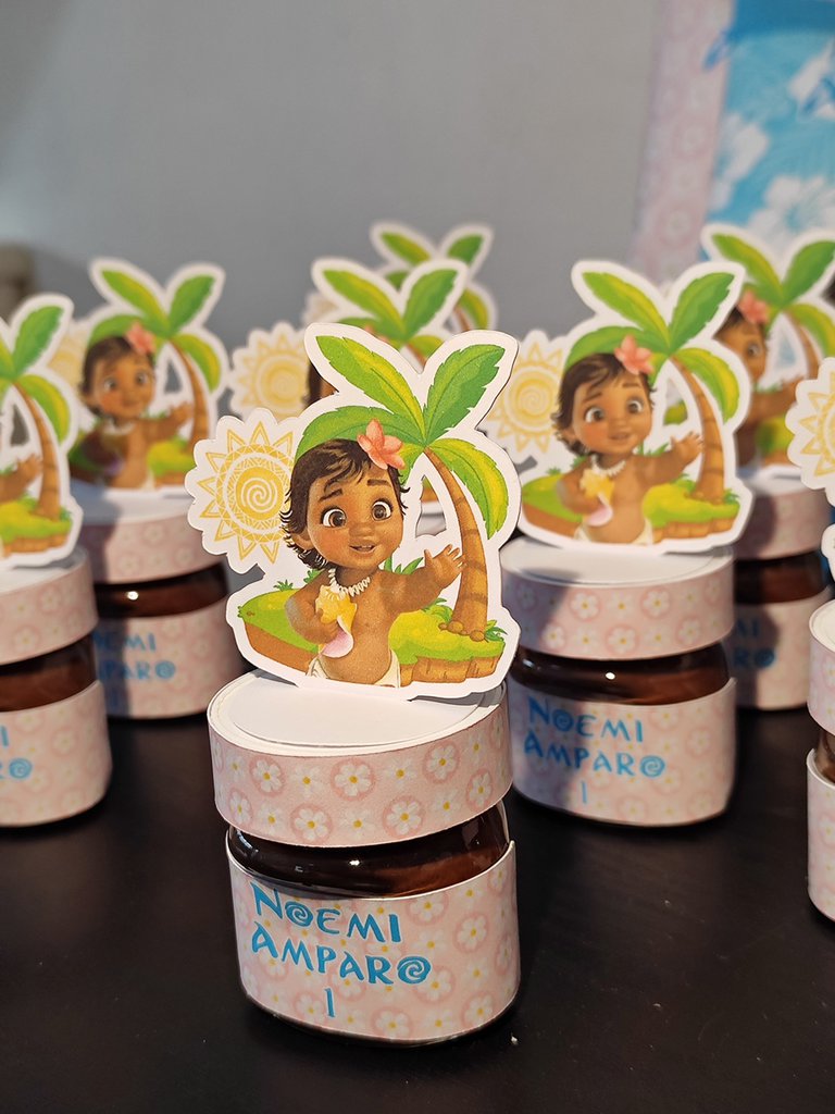 Nutellina decorazione festa compleanno oceania gadget fine festa nutella