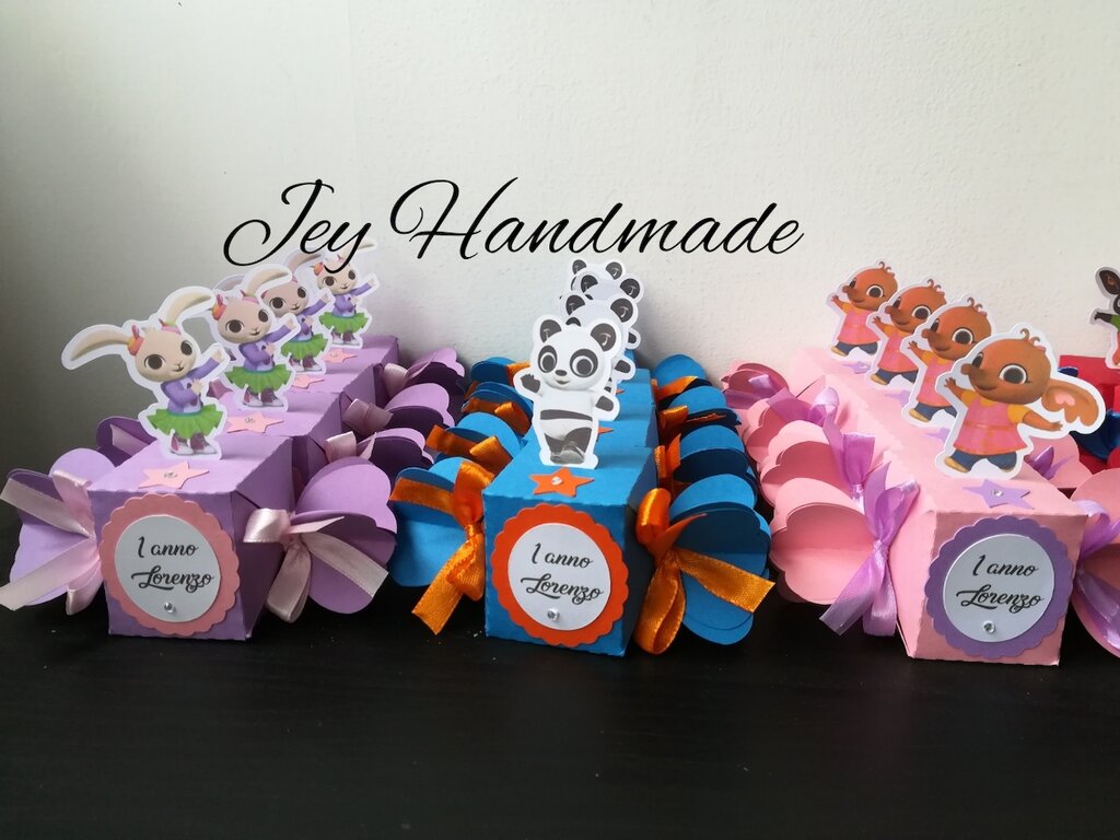 Scatolina caramella decorazione festa compleanno nascita battesimo evento box gadget scatoline