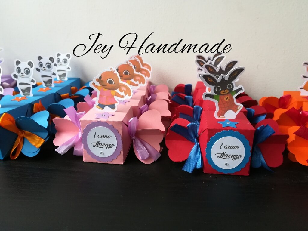 Scatolina caramella decorazione festa compleanno nascita battesimo evento box gadget scatoline