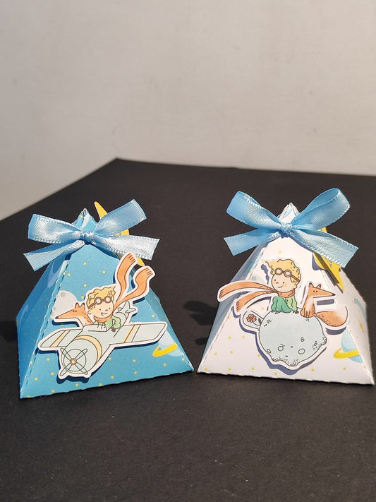 Scatola scatolina box decorazione festa nascita battesimo piccolo principe