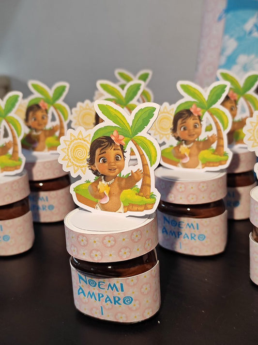 Nutellina decorazione festa compleanno oceania gadget fine festa nutella